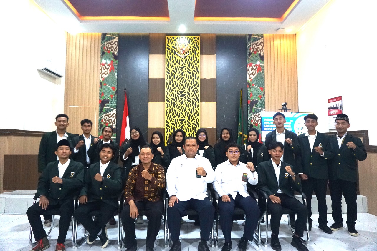 Penerimaan Mahasiswa PPL Fakultas Syariah dan Hukum UIN Sunan Ampel Surabaya di PA Pamekasan